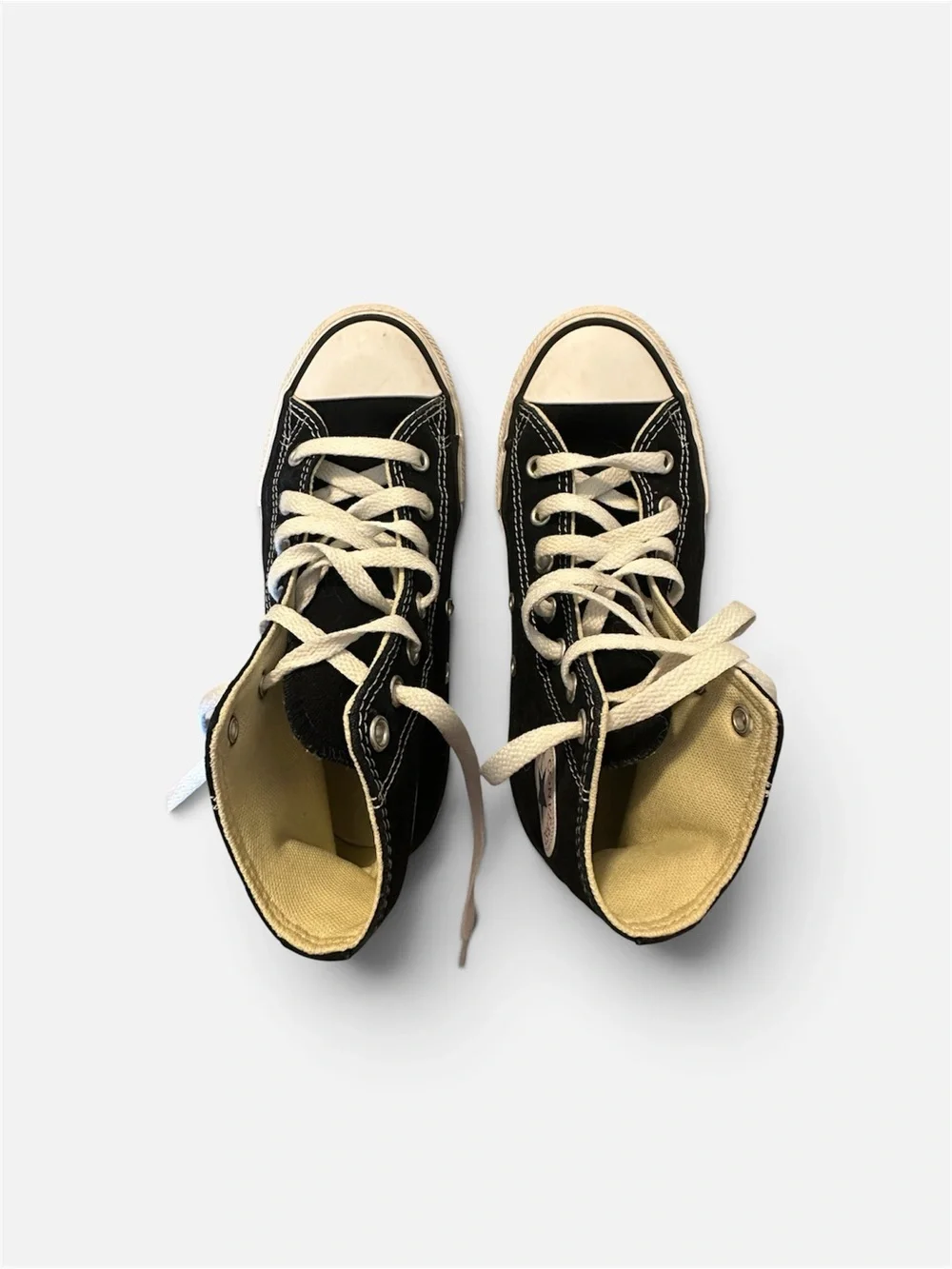 Converse Chuck Taylor All Star Black High Top Sneakers Kids Youth Size 2